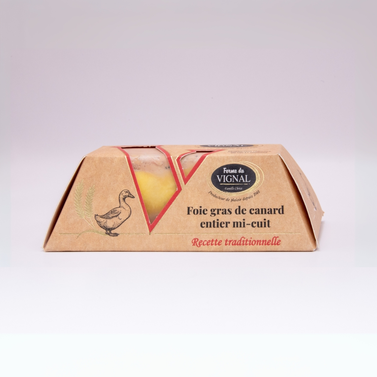 Foie gras de Canard mi-cuit – 200g