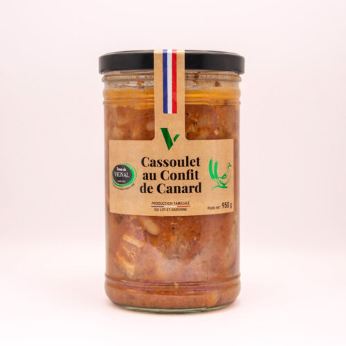 Cassoulet au confit de Canard 950g
