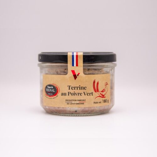 Terrine de Canard au Poivre vert